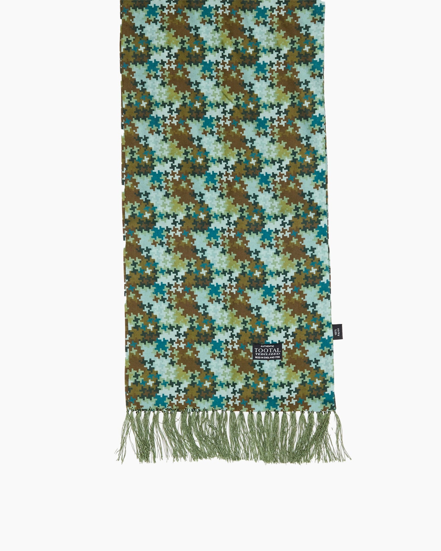 Camo Fringed Scarf
