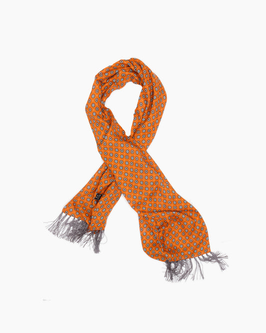Marmalade Wheel Fringed Scarf