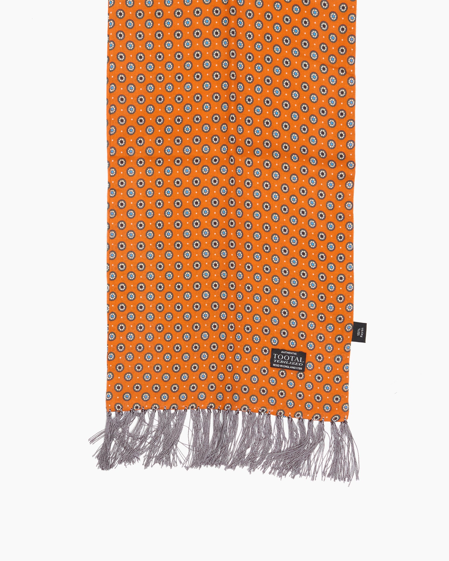 Marmalade Wheel Fringed Scarf