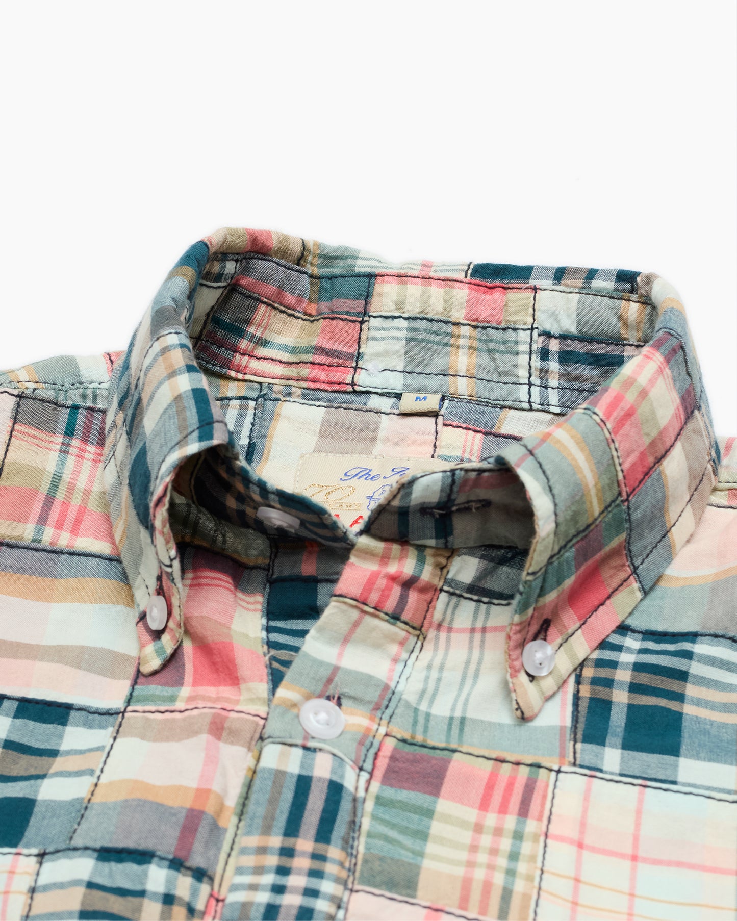 Vaughn Patchwork Madras Shirt