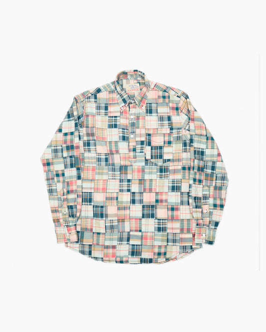 Vaughn Patchwork Popover Madras Shirt