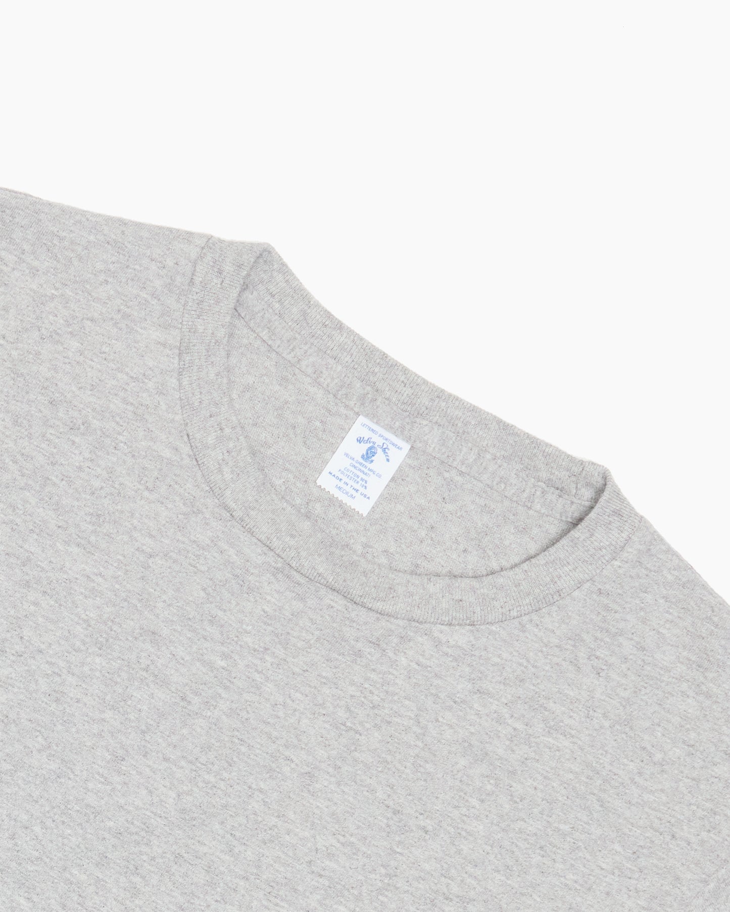 Grey Short Sleeve Crew Neck T-Shirt (2-Pack)