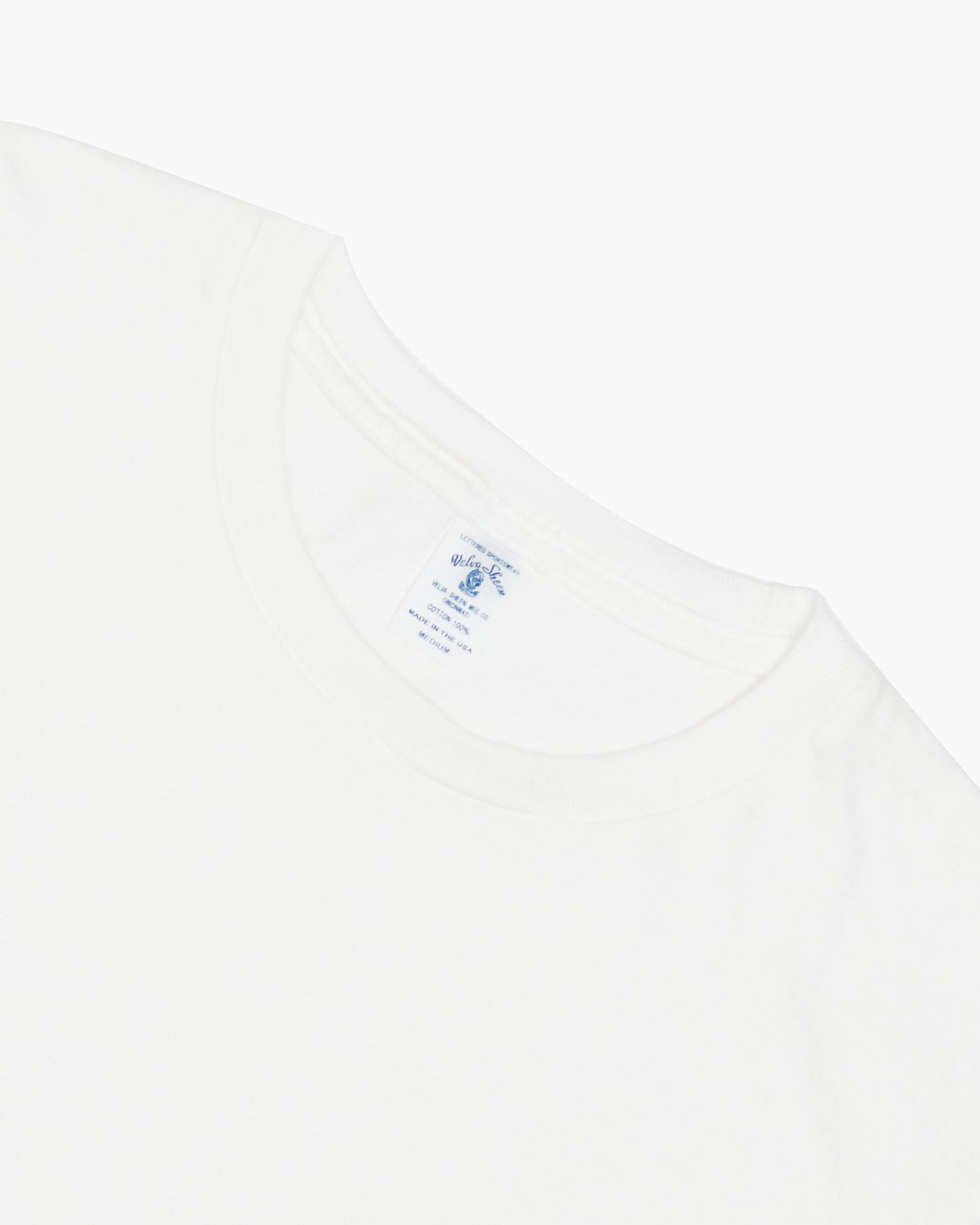 White Short Sleeve Crew Neck T-Shirt (2-Pack)