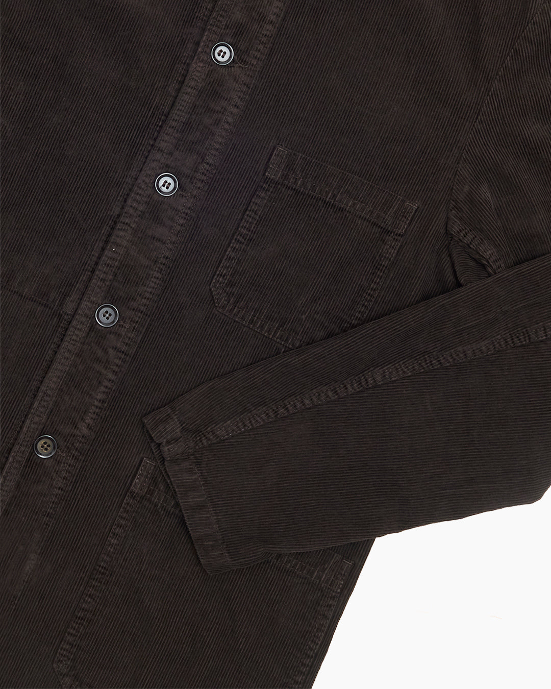 Brown Corduroy Workwear Jacket