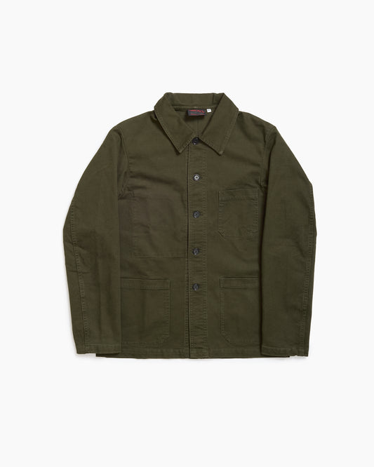 Khaki Broken Twill Mens Weaved Jacket