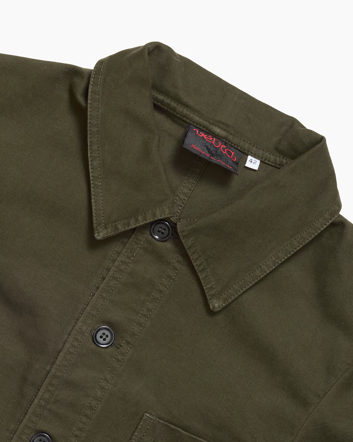 Khaki Broken Twill Mens Weaved Jacket