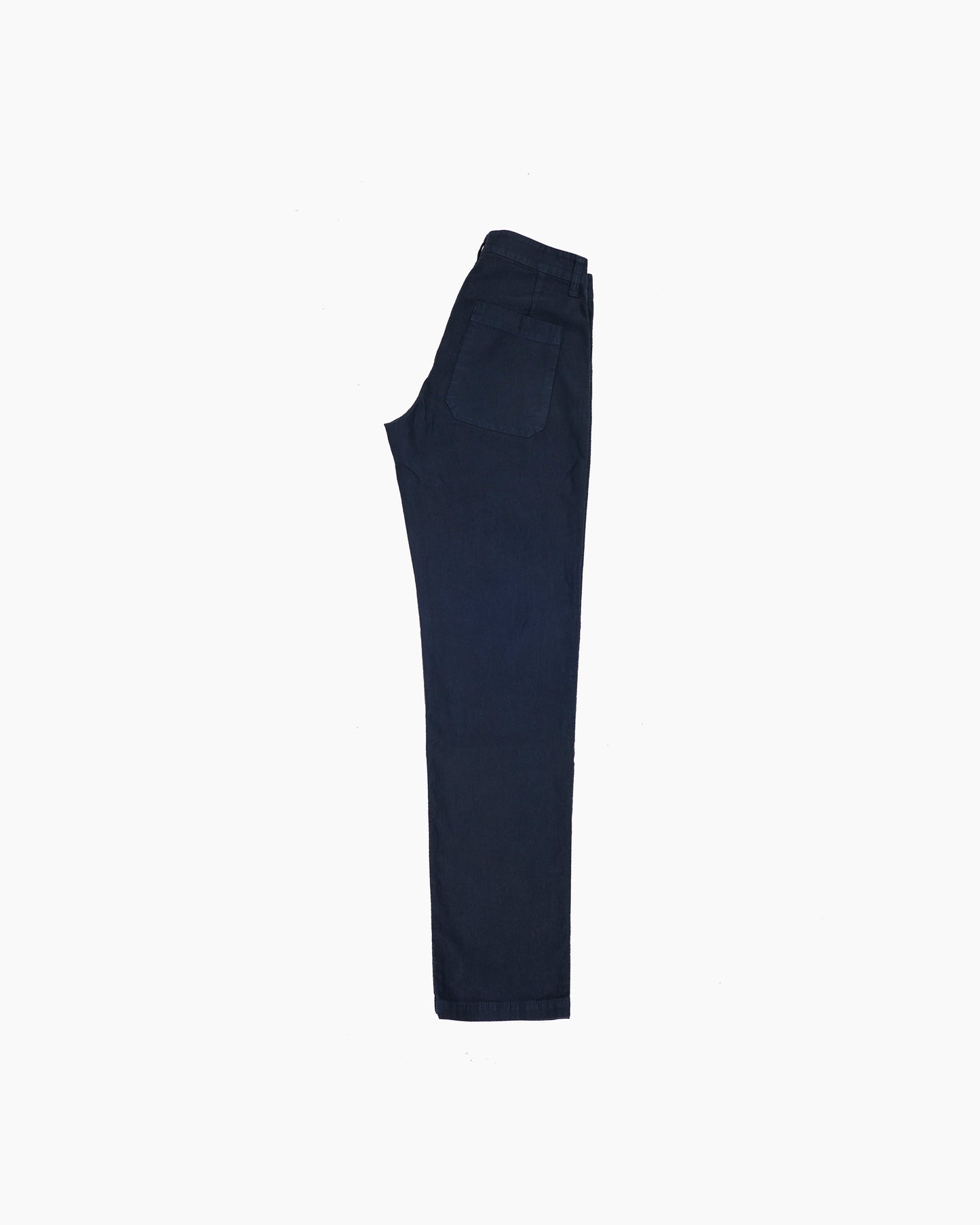 Navy Bedford Cord Trouser