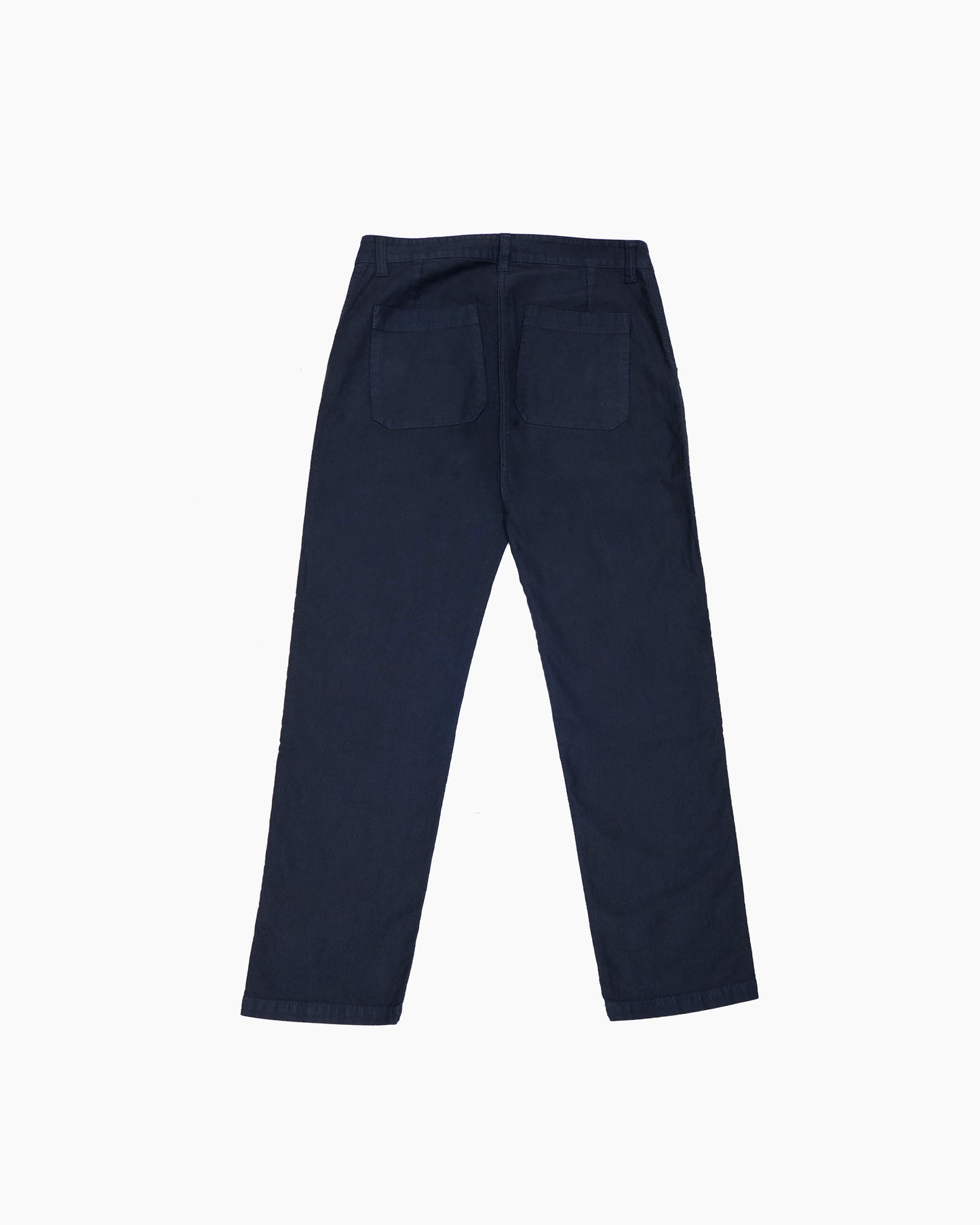 Navy Bedford Cord Trouser