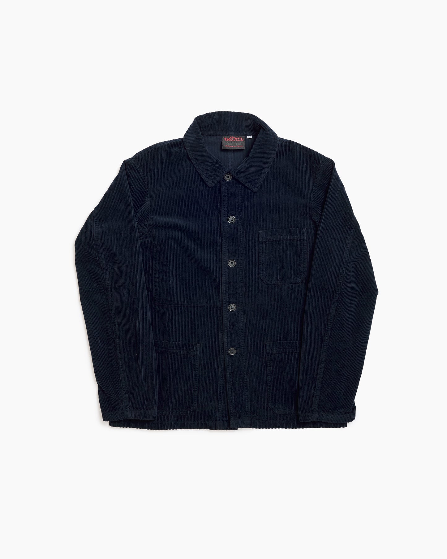 Navy Corduroy Workwear Jacket
