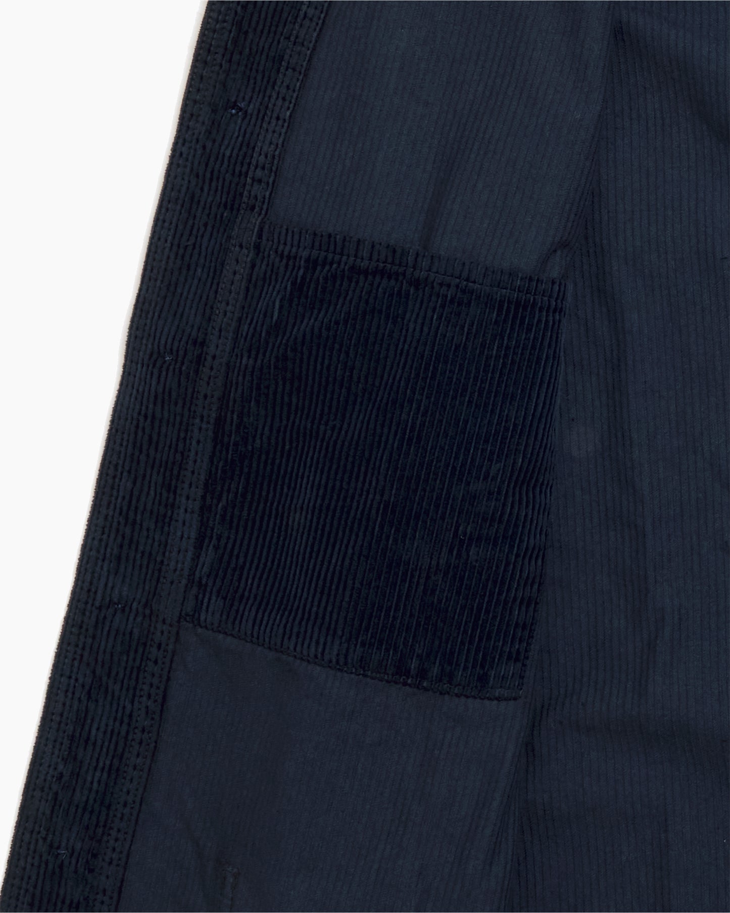 Navy Corduroy Workwear Jacket
