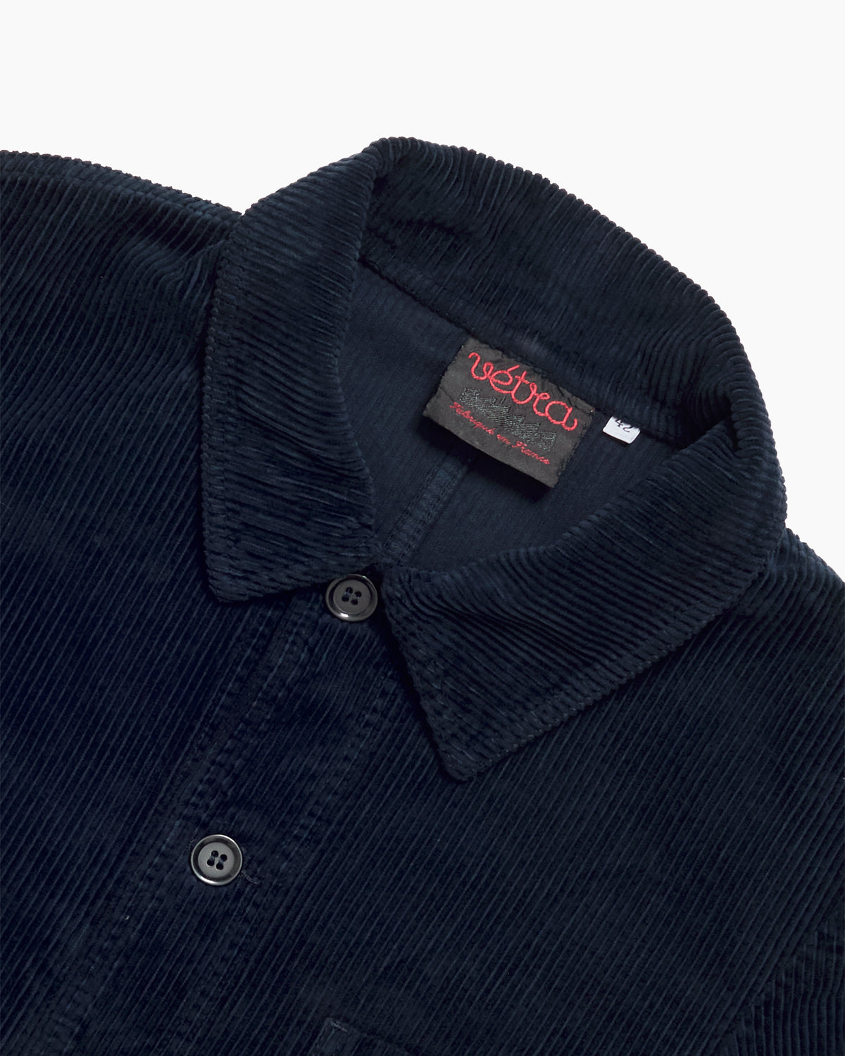Navy Corduroy Workwear Jacket