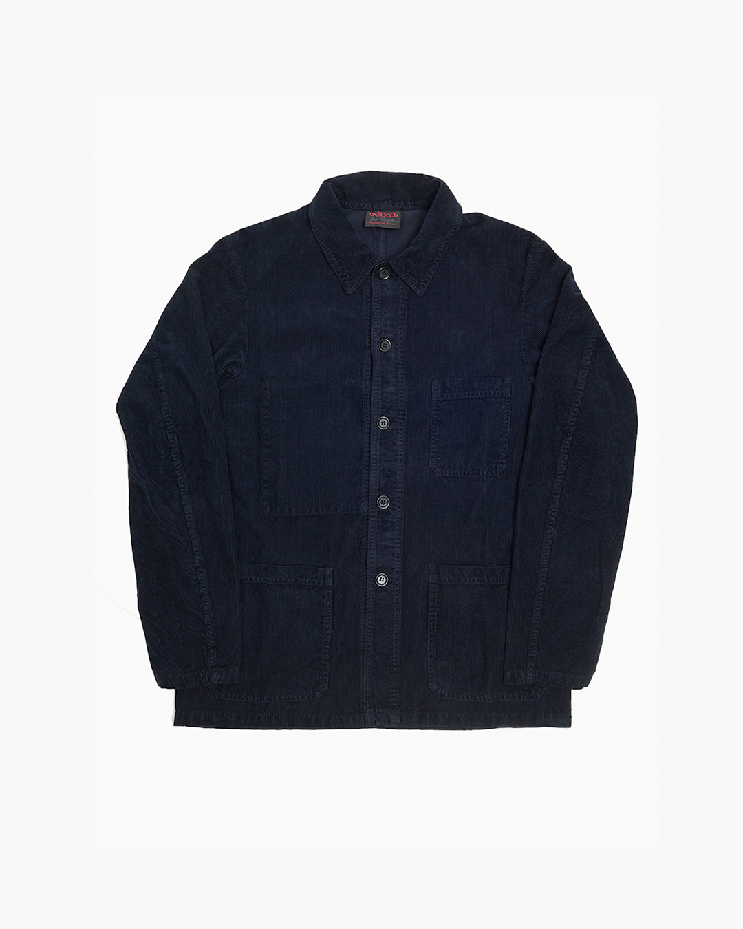 Navy Corduroy Workwear Jacket