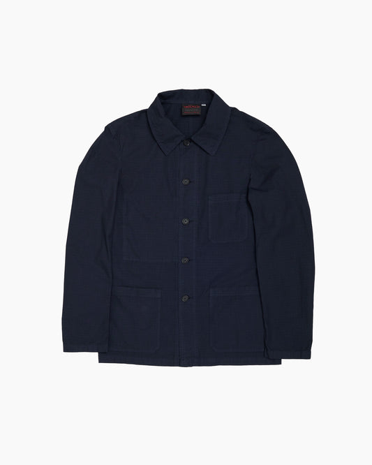 Navy Ripstop Workwear Jacket
