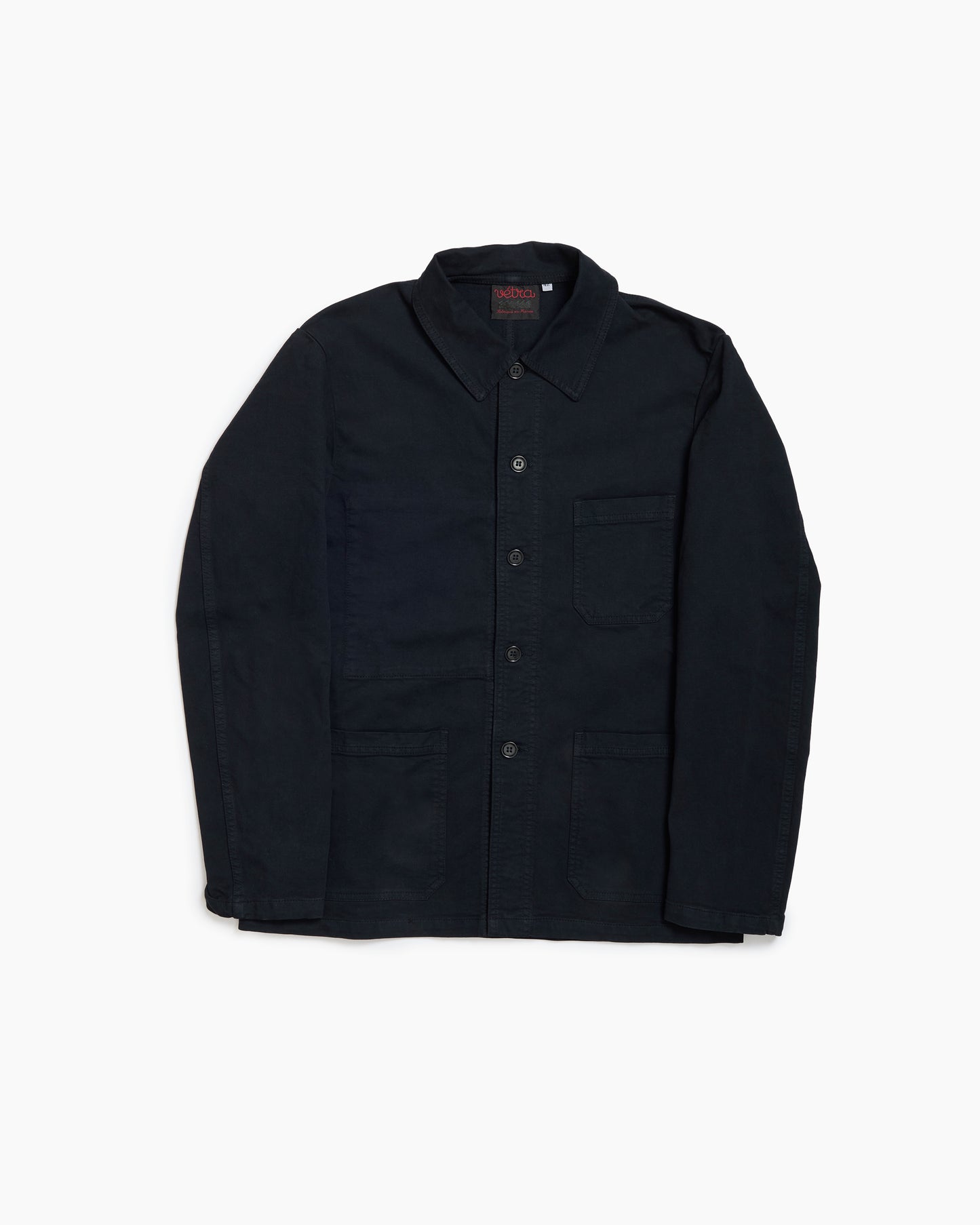 Navy Broken Twill Mens Weaved Jacket