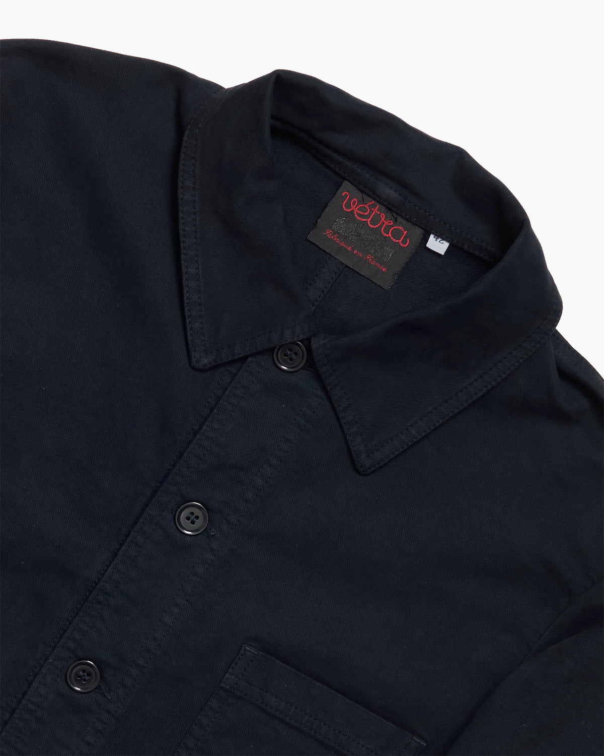 Navy Broken Twill Mens Weaved Jacket