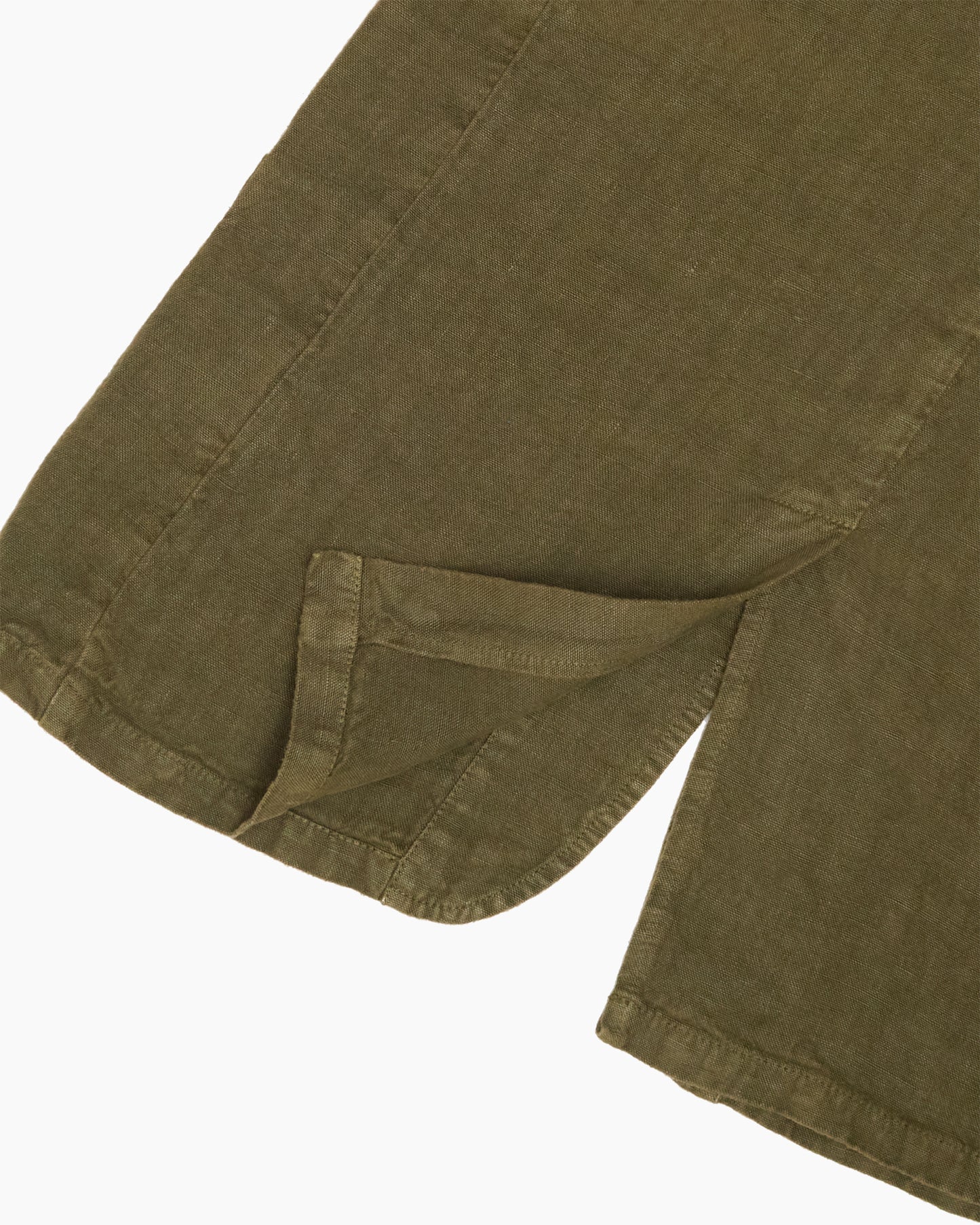 Olive Heavy Linen Jacket