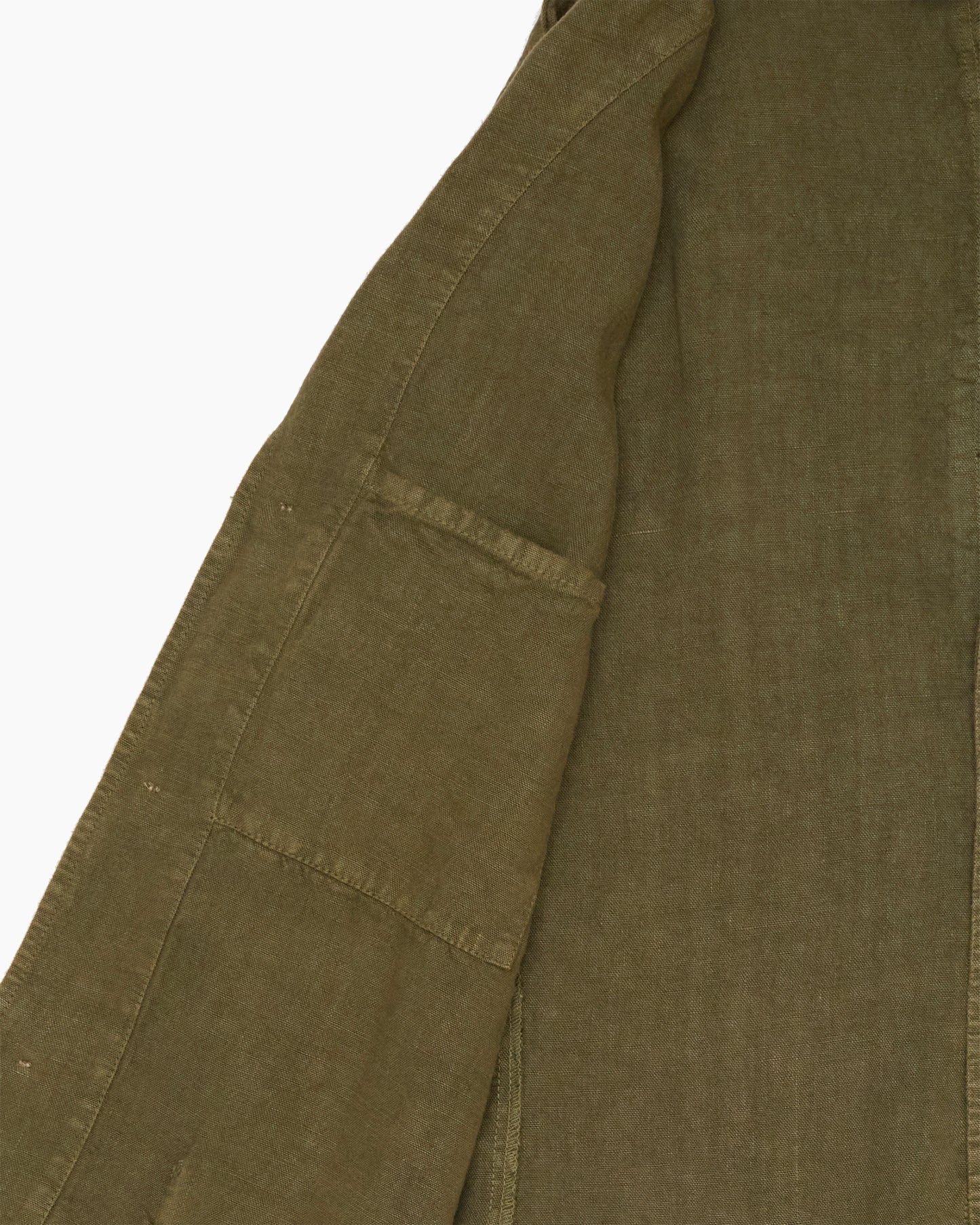 Olive Heavy Linen Jacket