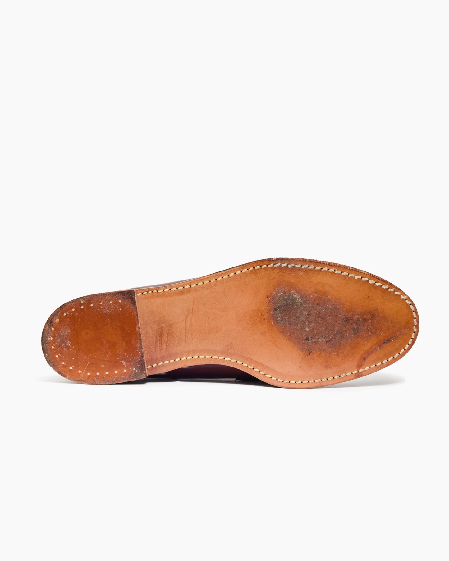 Vintage Burgundy Bass Weejun Penny Loafers