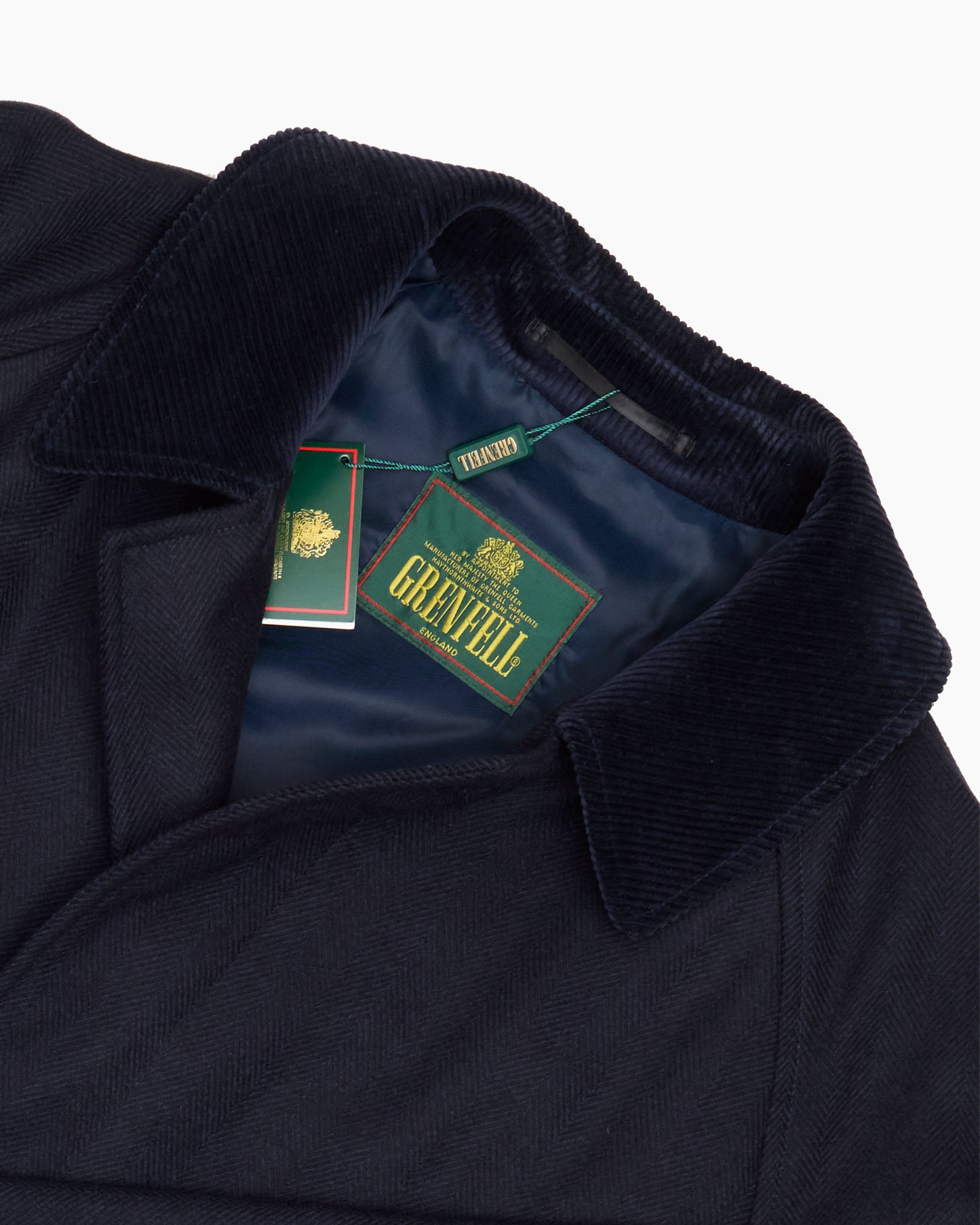 Vintage Grenfell Navy Shooting Coat