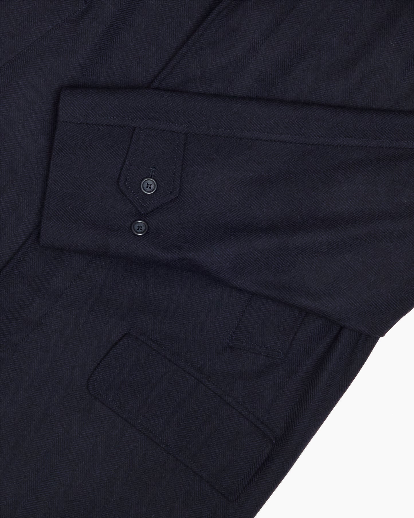 Vintage Grenfell Navy Shooting Coat