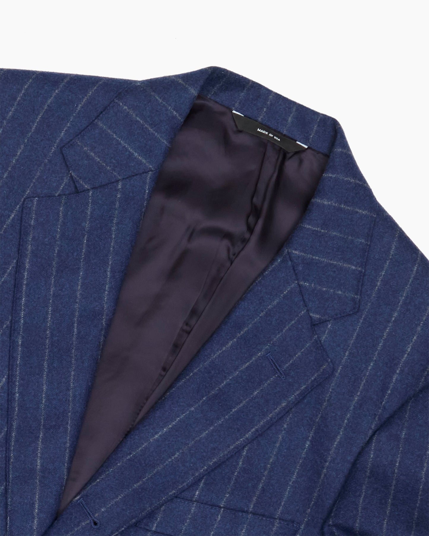 Vintage Made in USA J. Press Navy Chalk Stripe Pressidential Suit