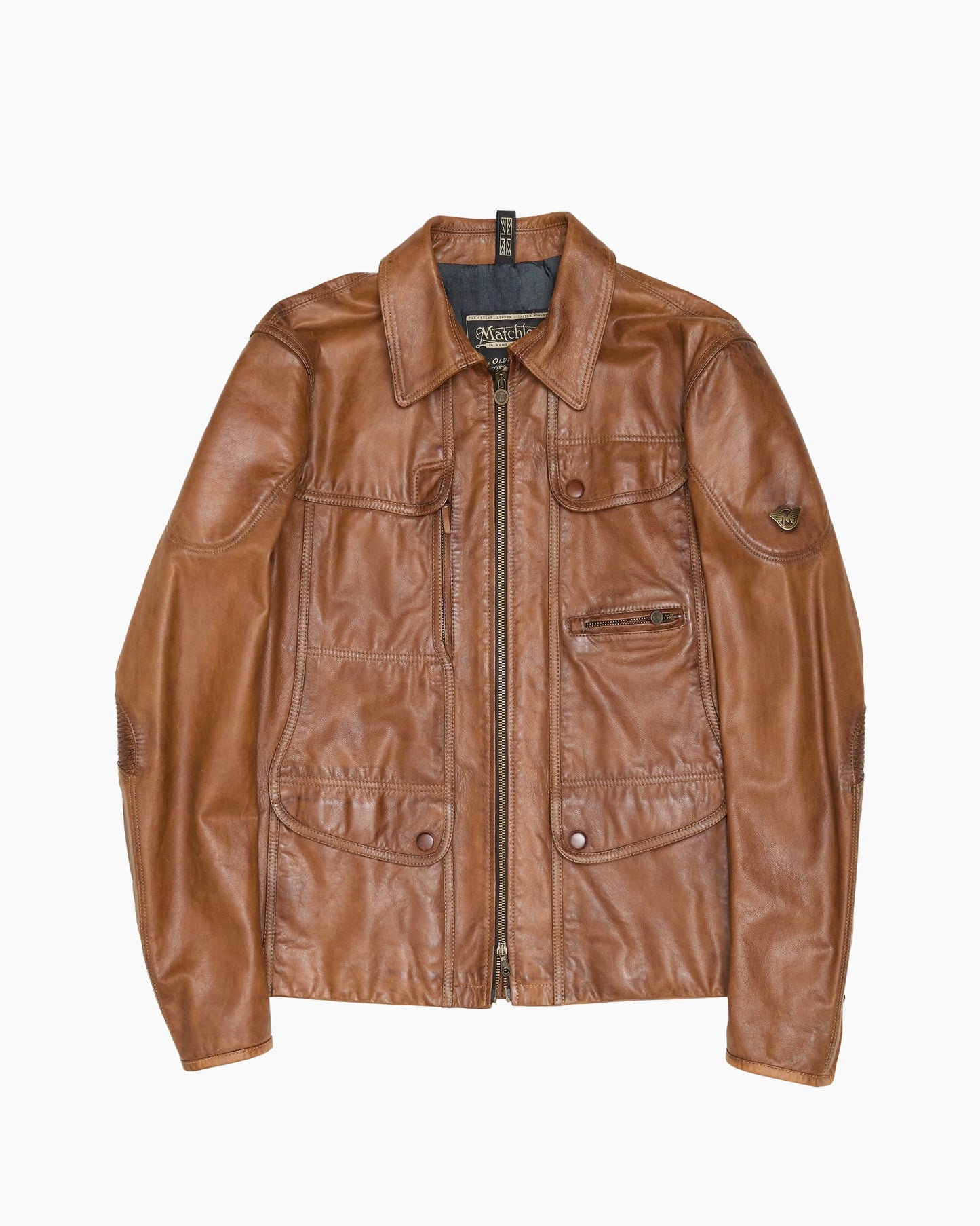 Vintage Matchless Leather Biker Jacket