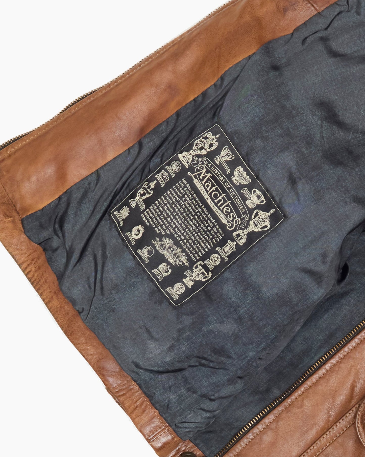 Vintage Matchless Leather Biker Jacket