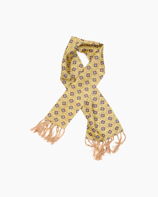 Vintage Sammy Yellow Paisley Scarf