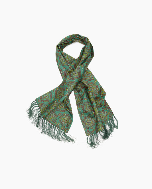 Vintage Sammy Royal Green Scarf