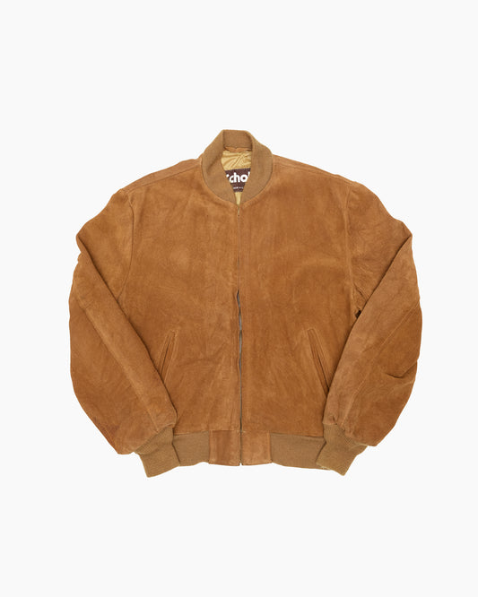 Vintage Schott Suede Bomber Jacket