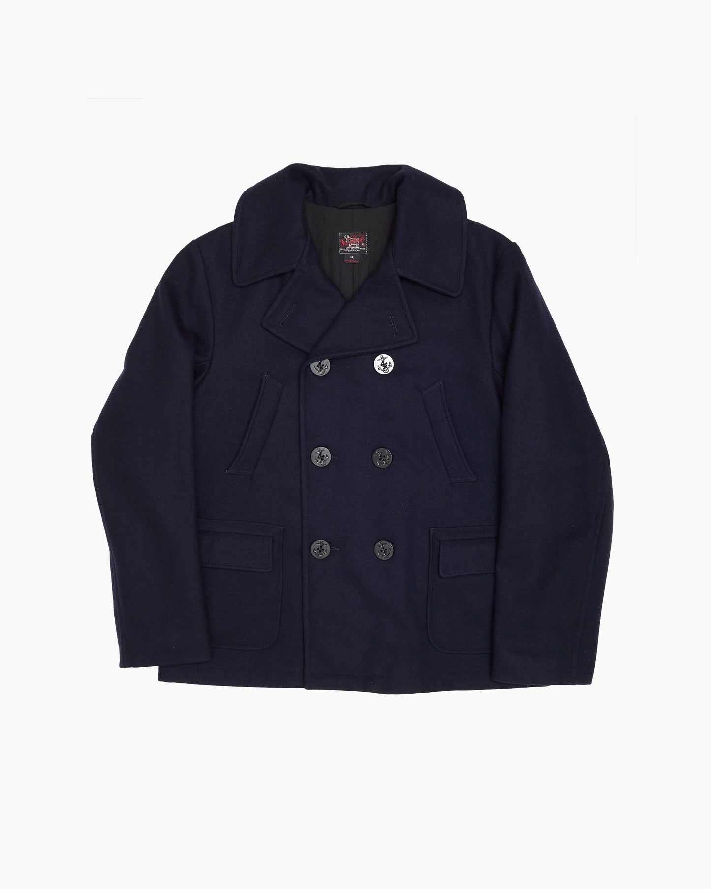 Vintage Woolrich Navy Peacoat