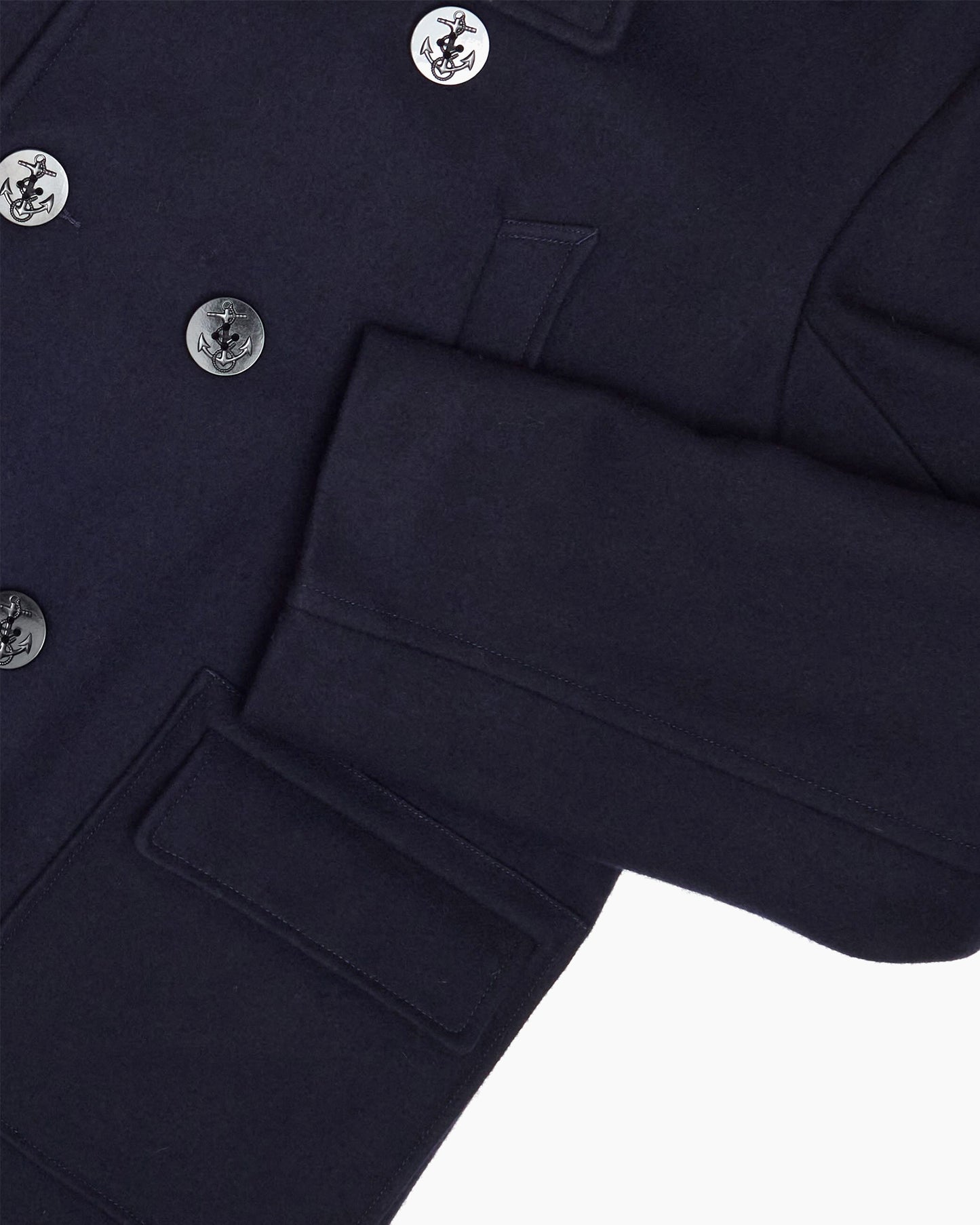 Vintage Woolrich Navy Peacoat