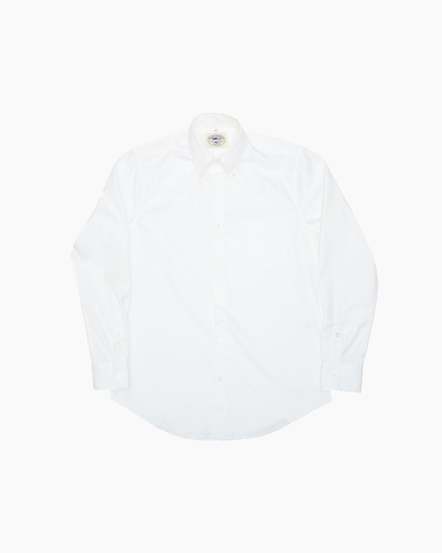 White Pinpoint Ivy Shirt