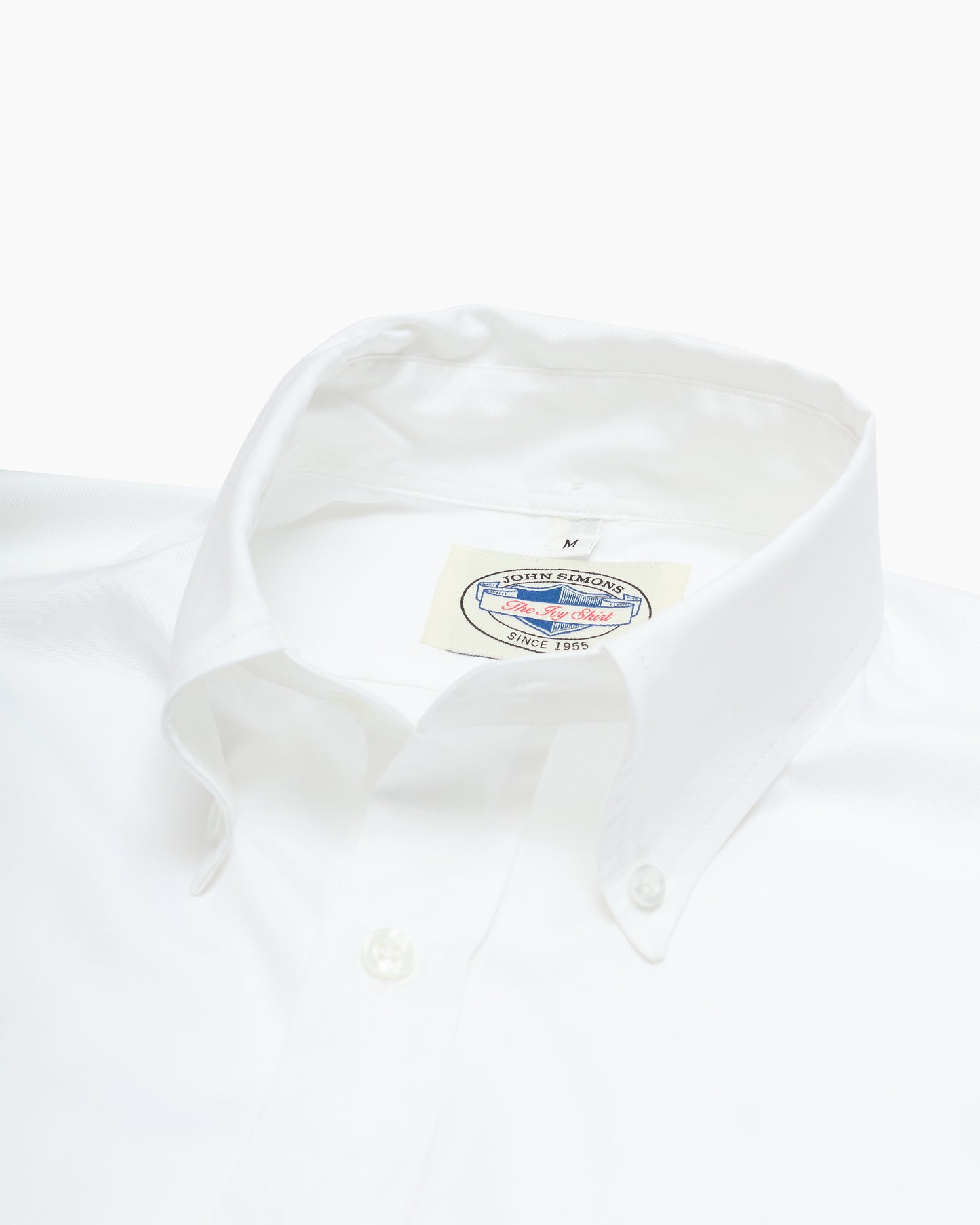 White Pinpoint Ivy Shirt