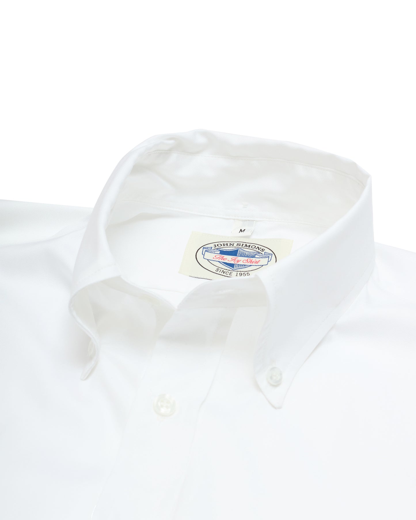 White Pinpoint Ivy Shirt