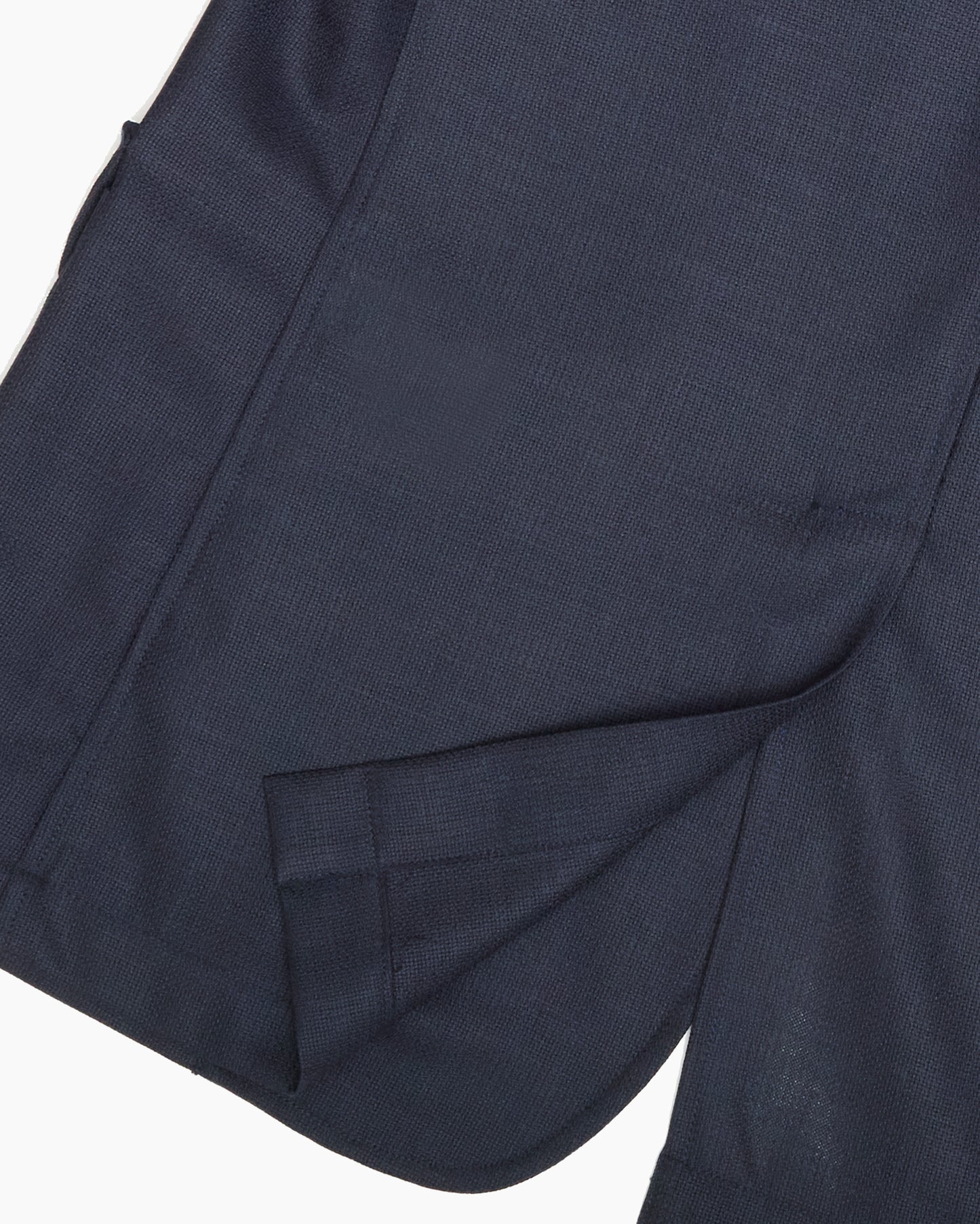 Navy Summer Wool Hopsack Ivy Jacket