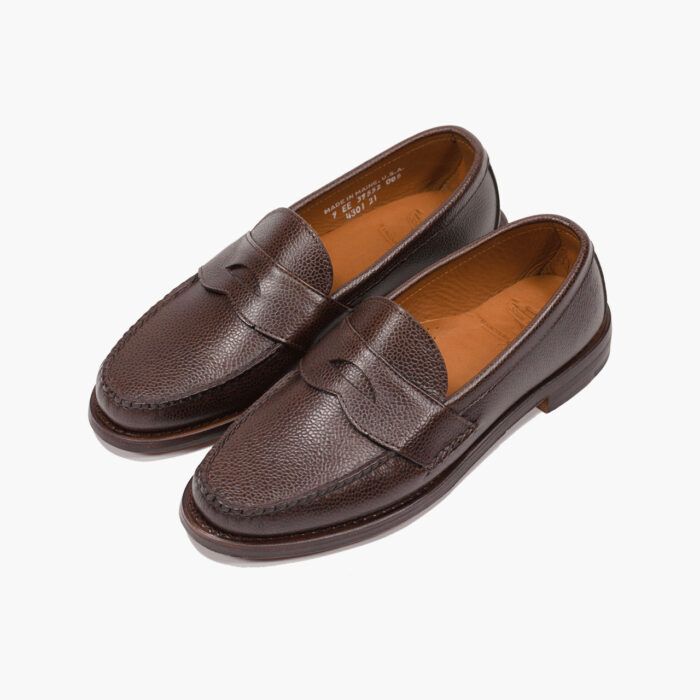 John Simons x Rancourt Grain Leather Loafers