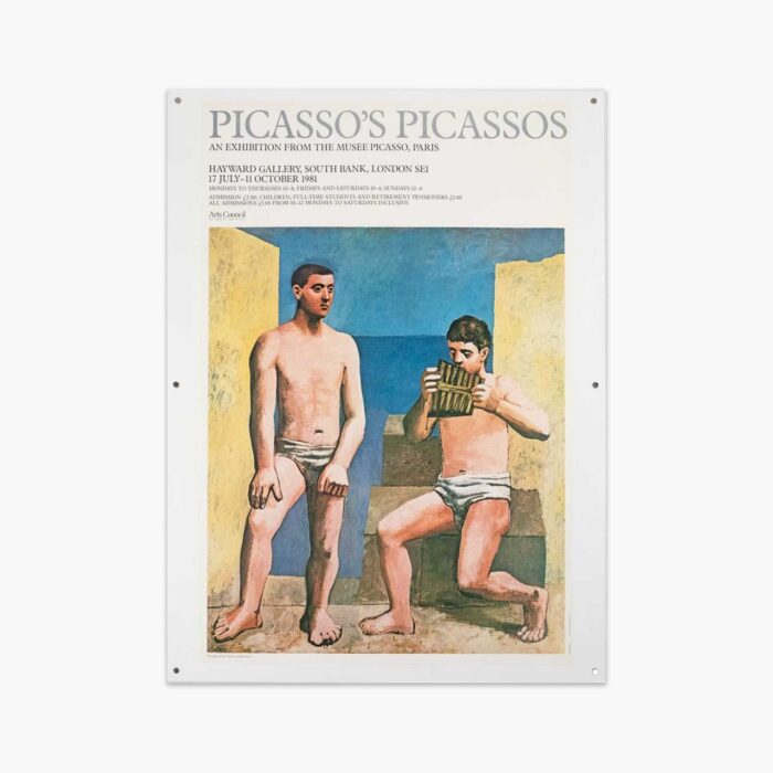 1981 Picasso's Picassos Poster – John Simons Homeware