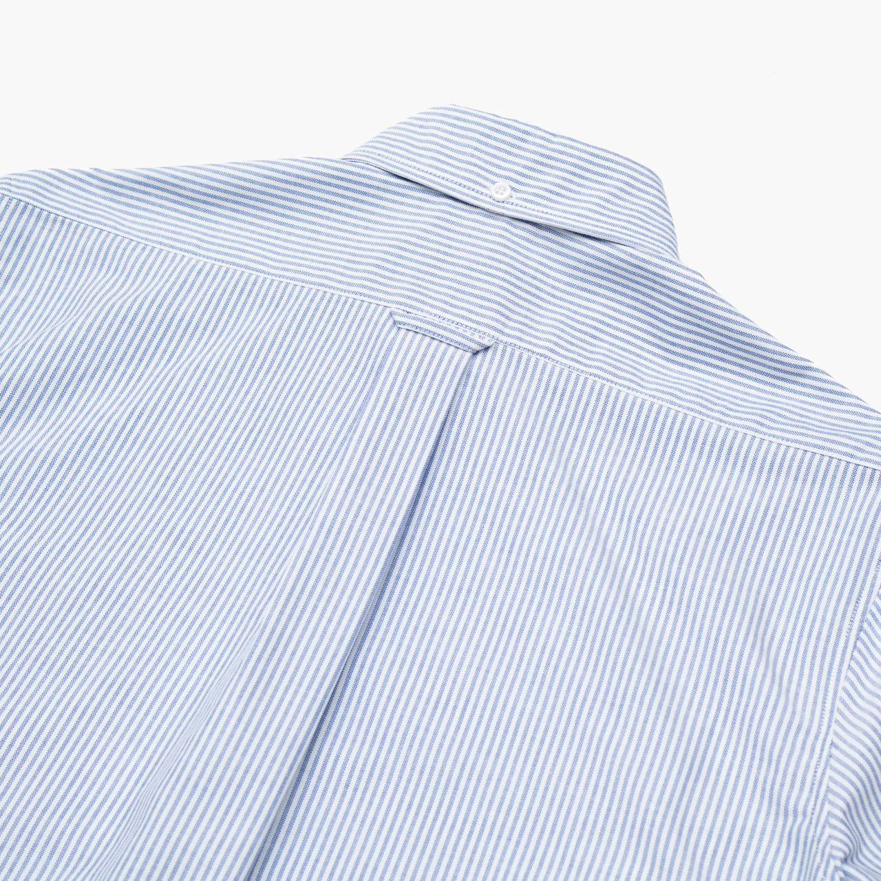 Ivy Oxford Shirt - Blue and White University Stripe - John Simons